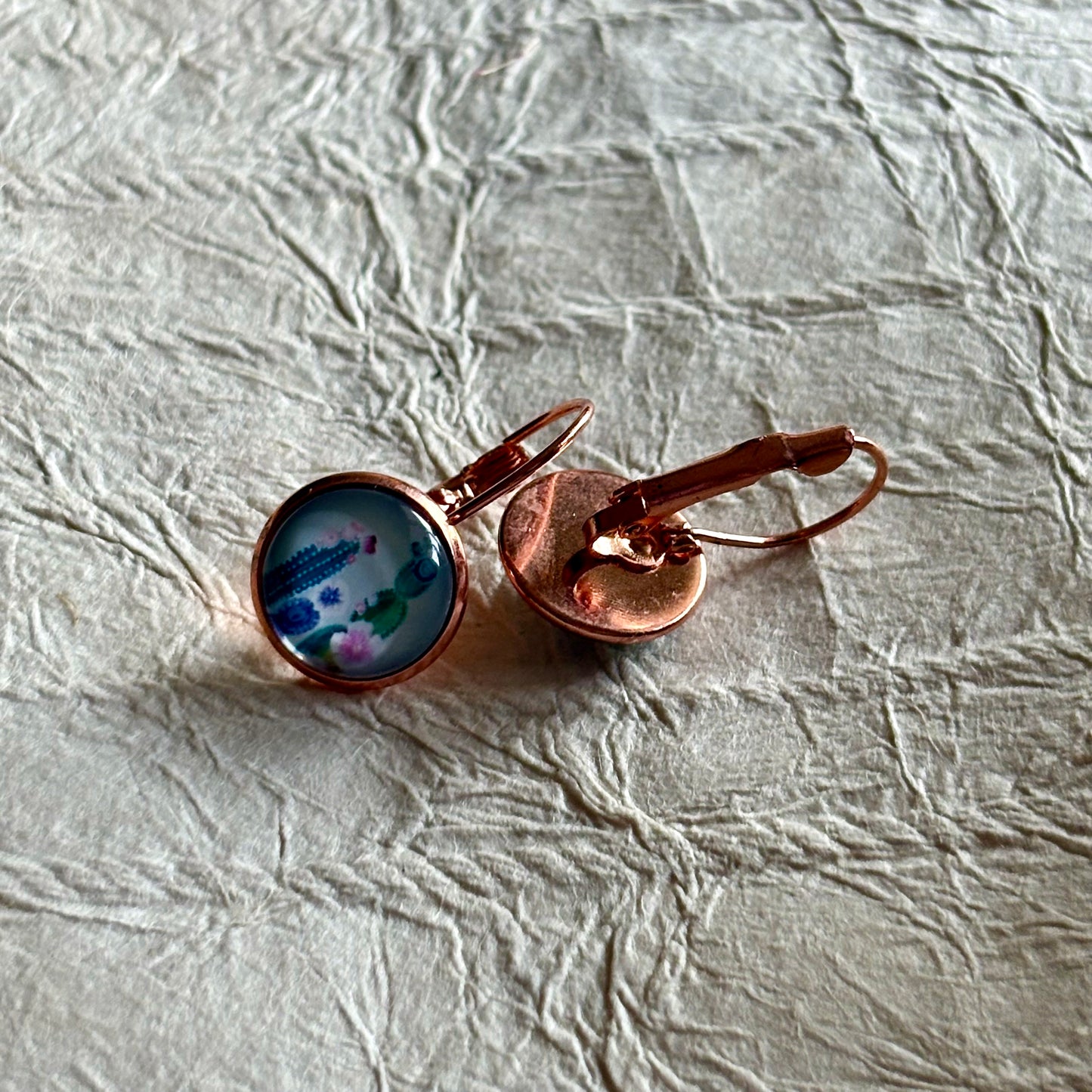 Xola Stud & Lever-back Cabochon Earrings