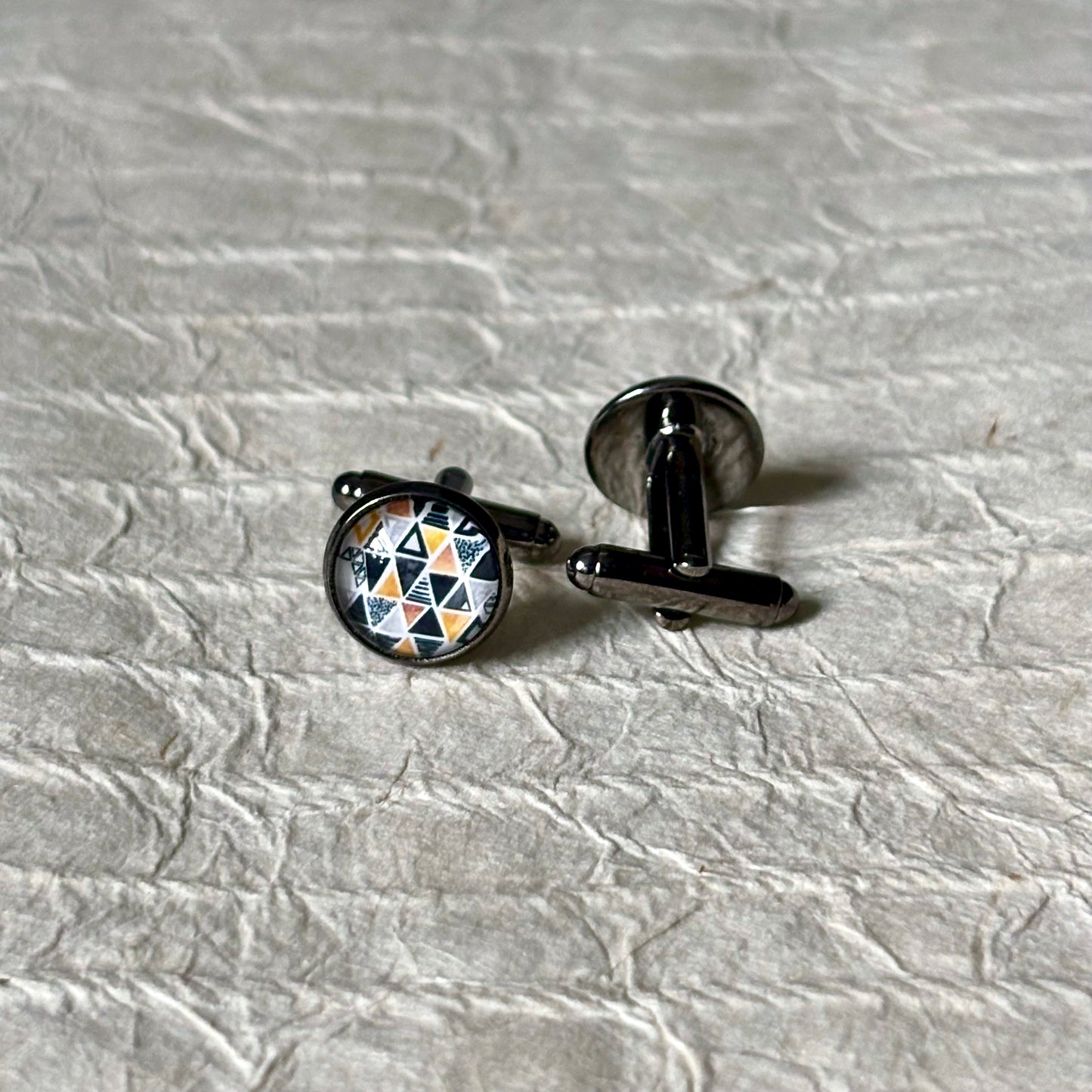 Isaac Cabochon Cufflinks