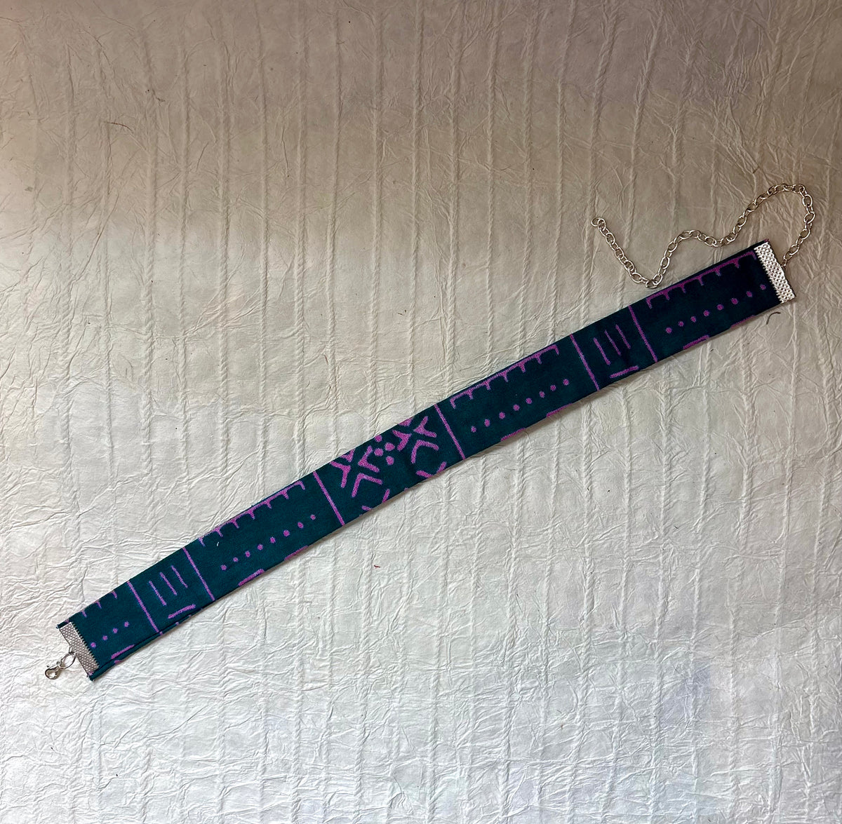 Ozzy Ankara Cotton Choker