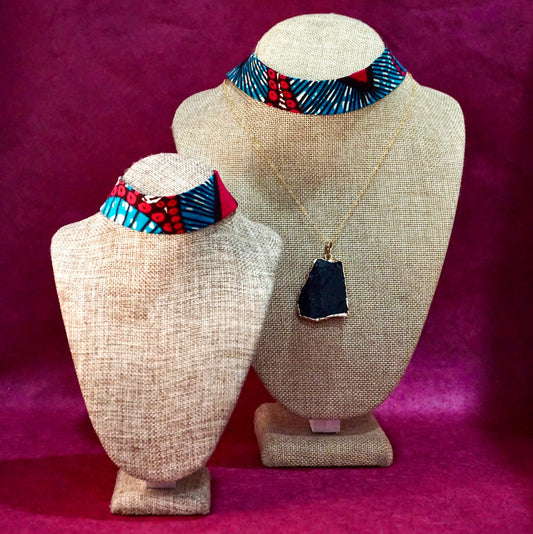 Hanwi Ankara Fabric Choker