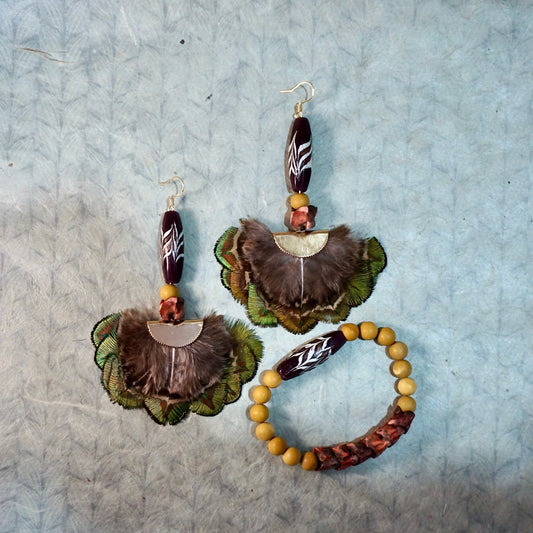 Xia Earrings x Cymbelline Bracelet Set