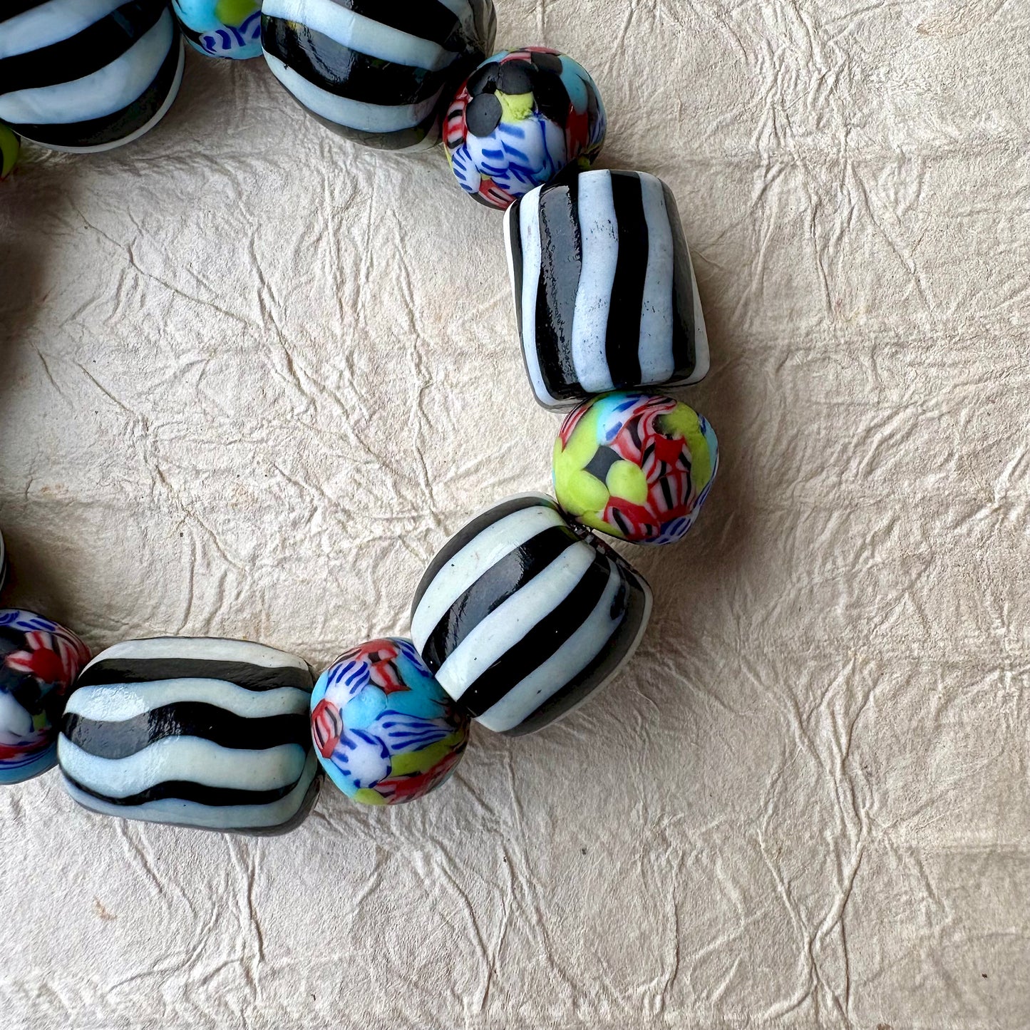 Cyrah Lampwork Beaded Bracelet