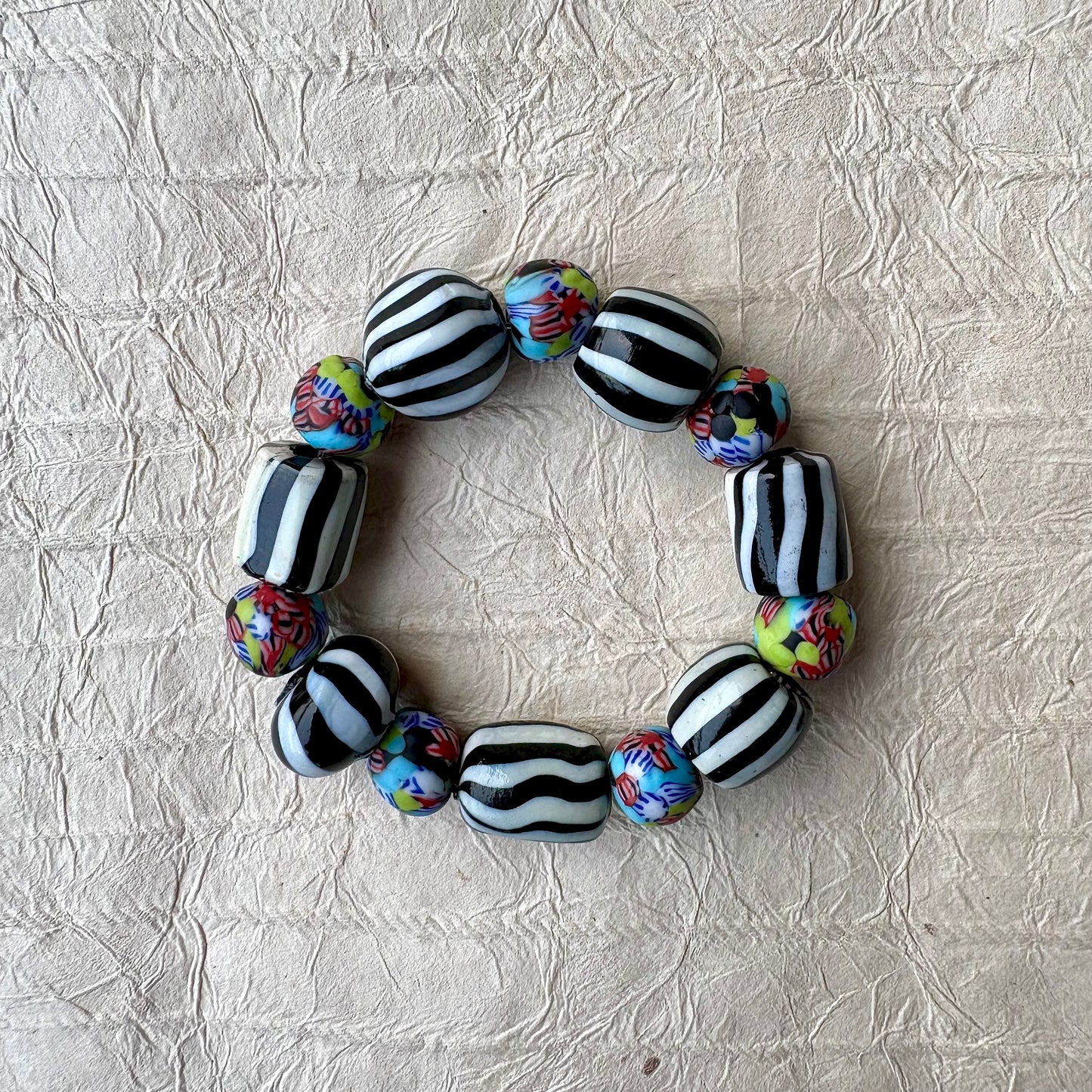 Cyrah Lampwork Beaded Bracelet