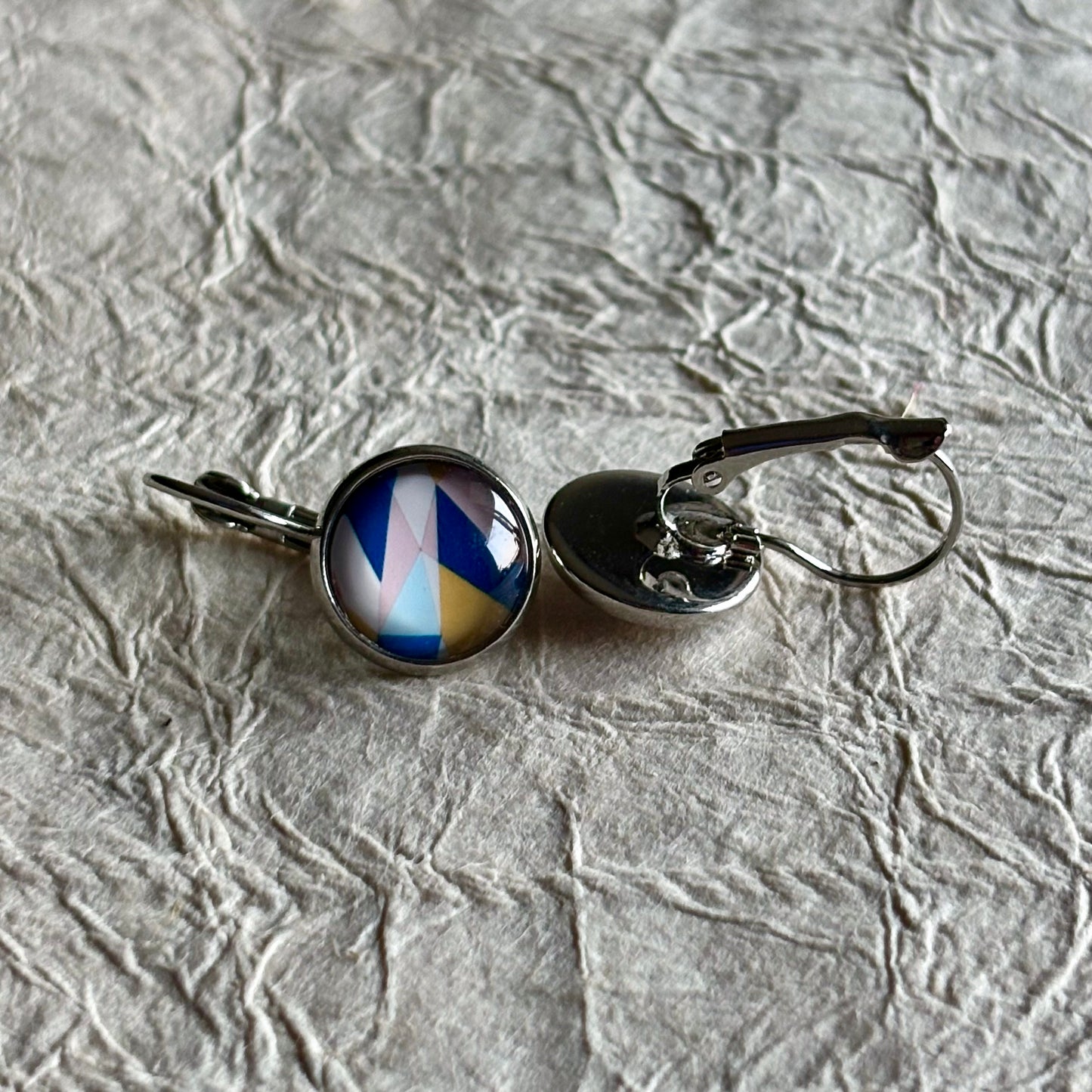 Sanaa Stud & Lever-back Cabochon Earrings