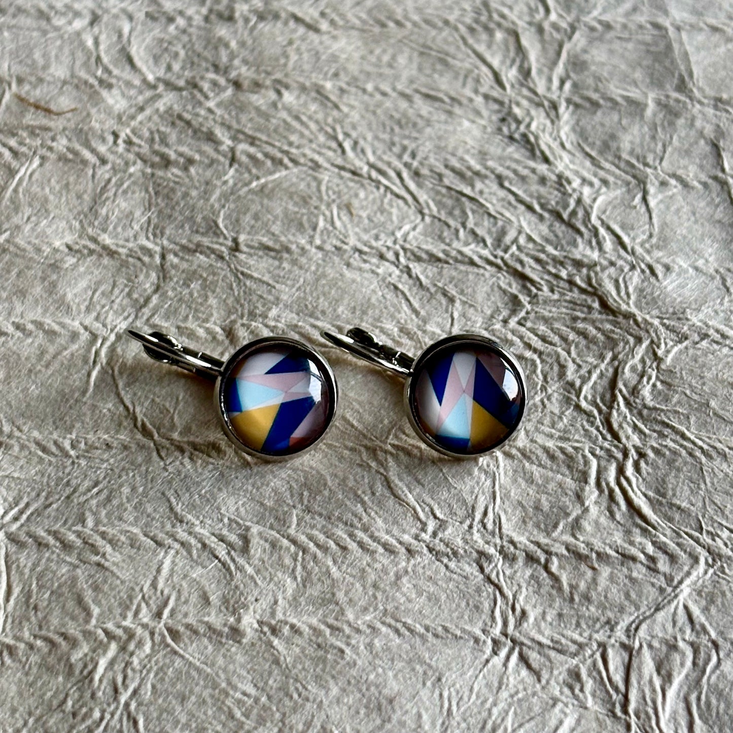 Sanaa Stud & Lever-back Cabochon Earrings