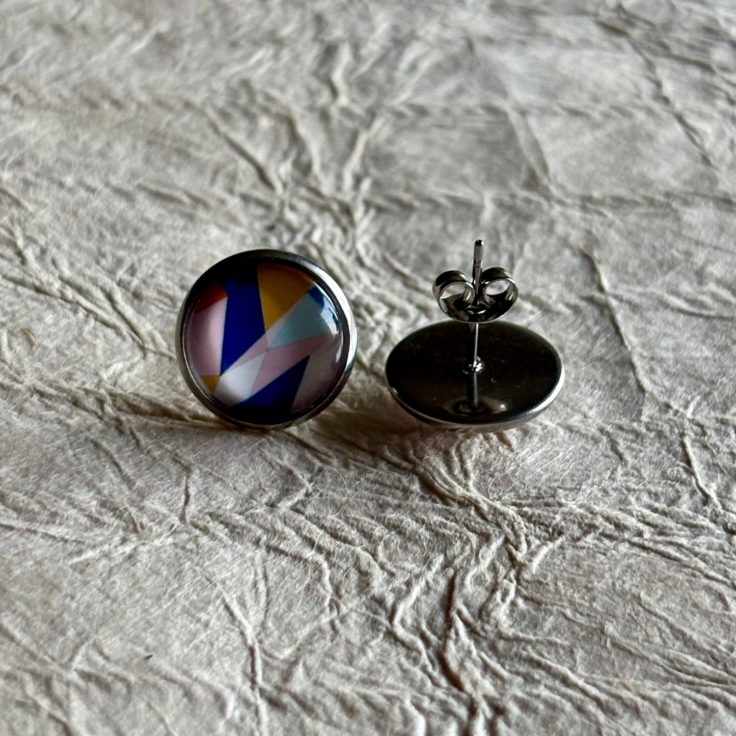 Sanaa Stud & Lever-back Cabochon Earrings