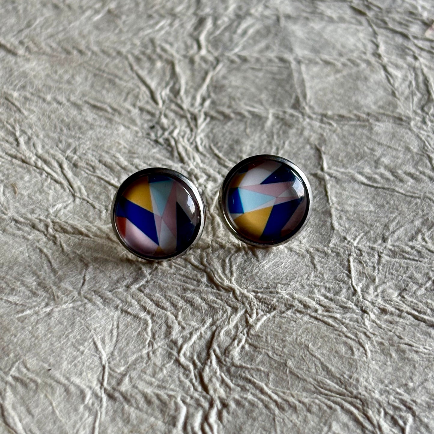Sanaa Stud & Lever-back Cabochon Earrings