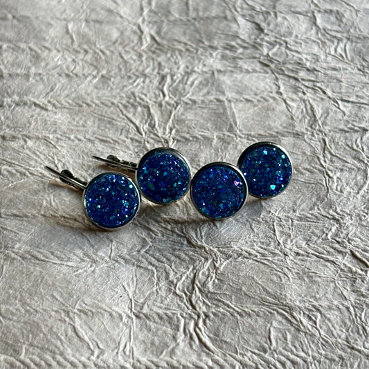 Tahla Stud & Lever-back Cabochon Earrings