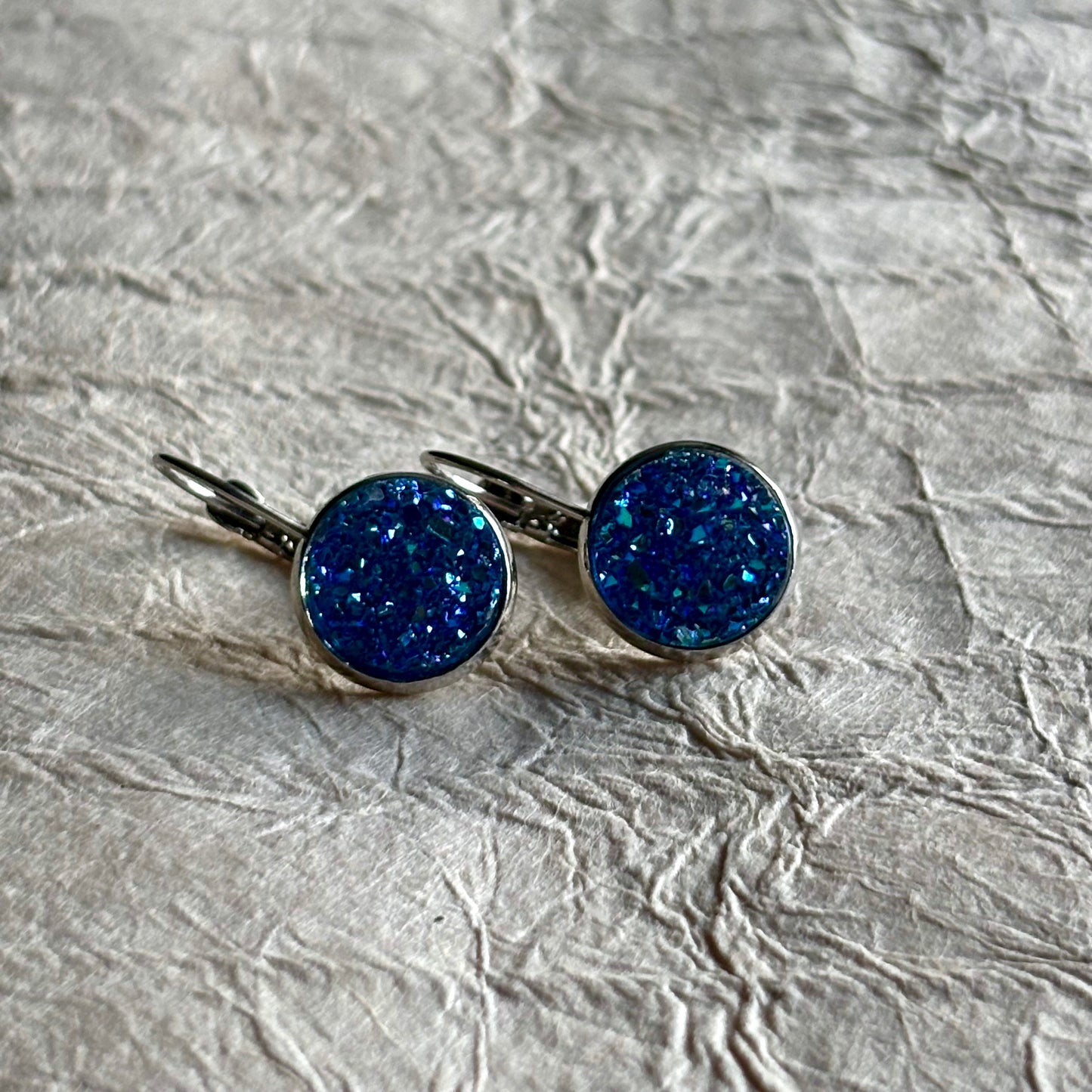 Tahla Stud & Lever-back Cabochon Earrings