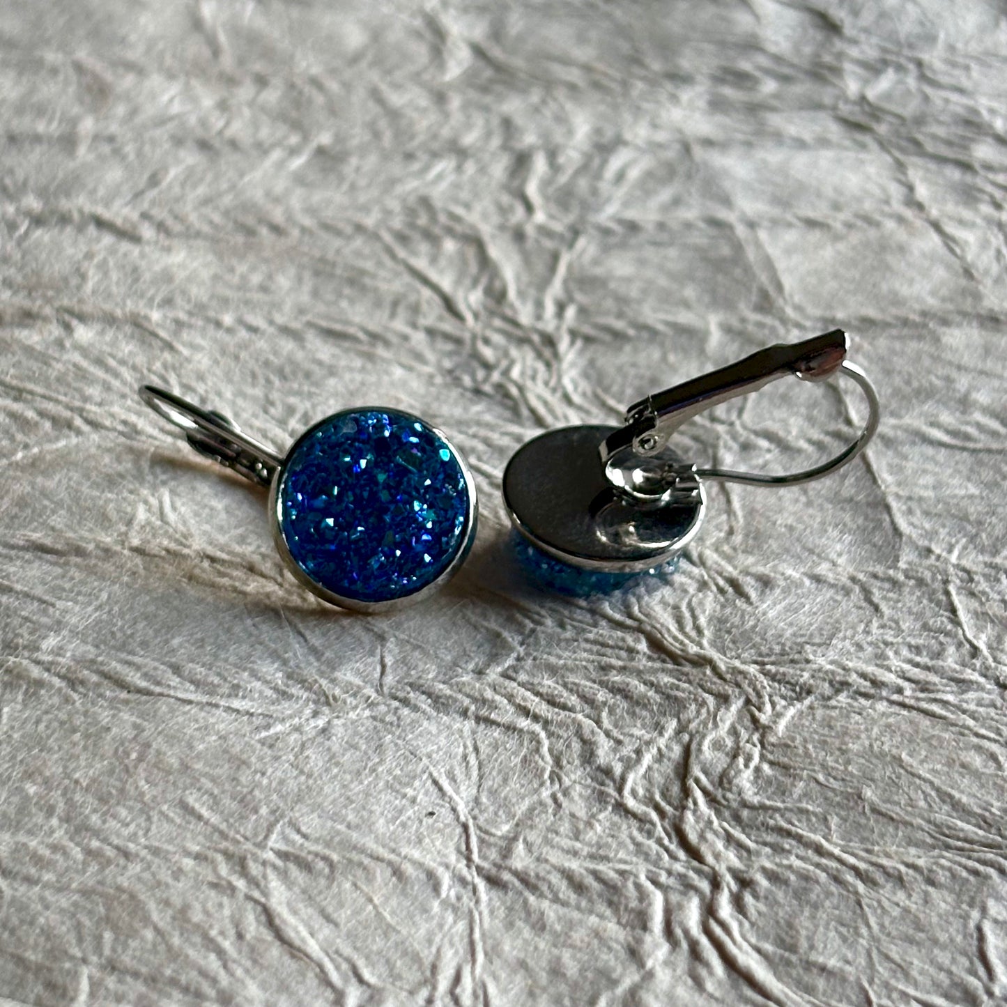 Tahla Stud & Lever-back Cabochon Earrings