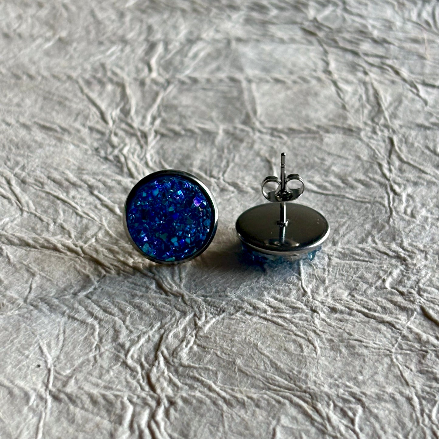 Tahla Stud & Lever-back Cabochon Earrings