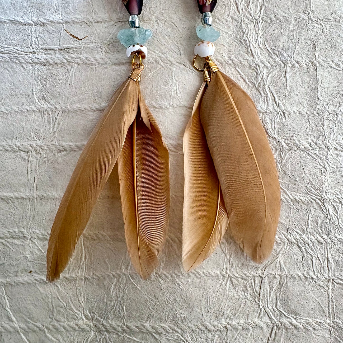 Ledisi Feather Dangle Earrings