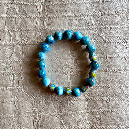 Atiya Apatite Beaded Bracelet