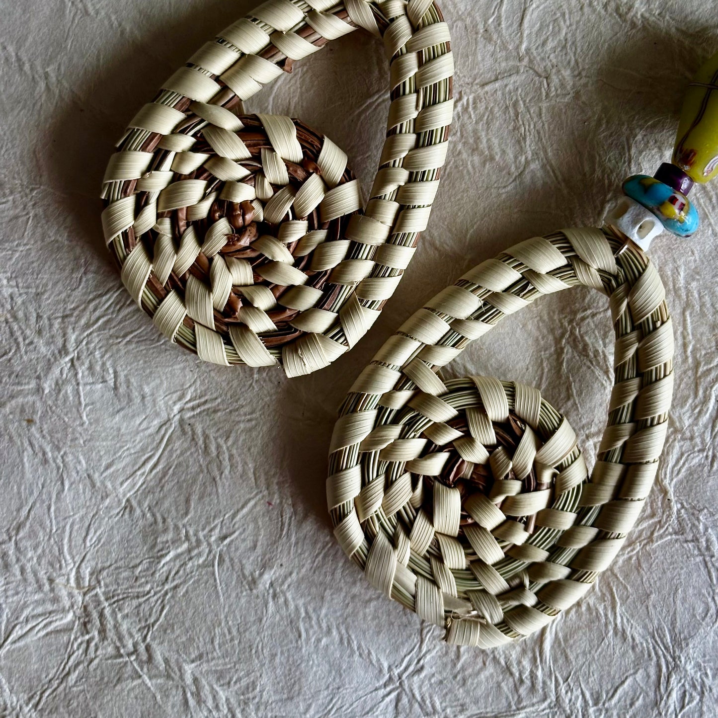 Akosua Sweetgrass Loop Earrings