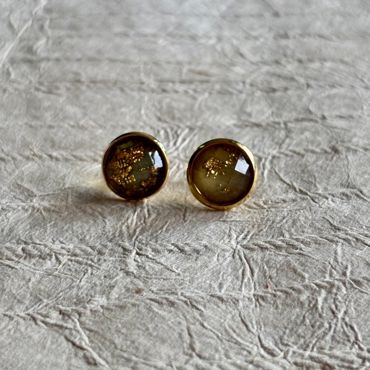 Cynthia Stud & Lever-back Cabochon Earrings