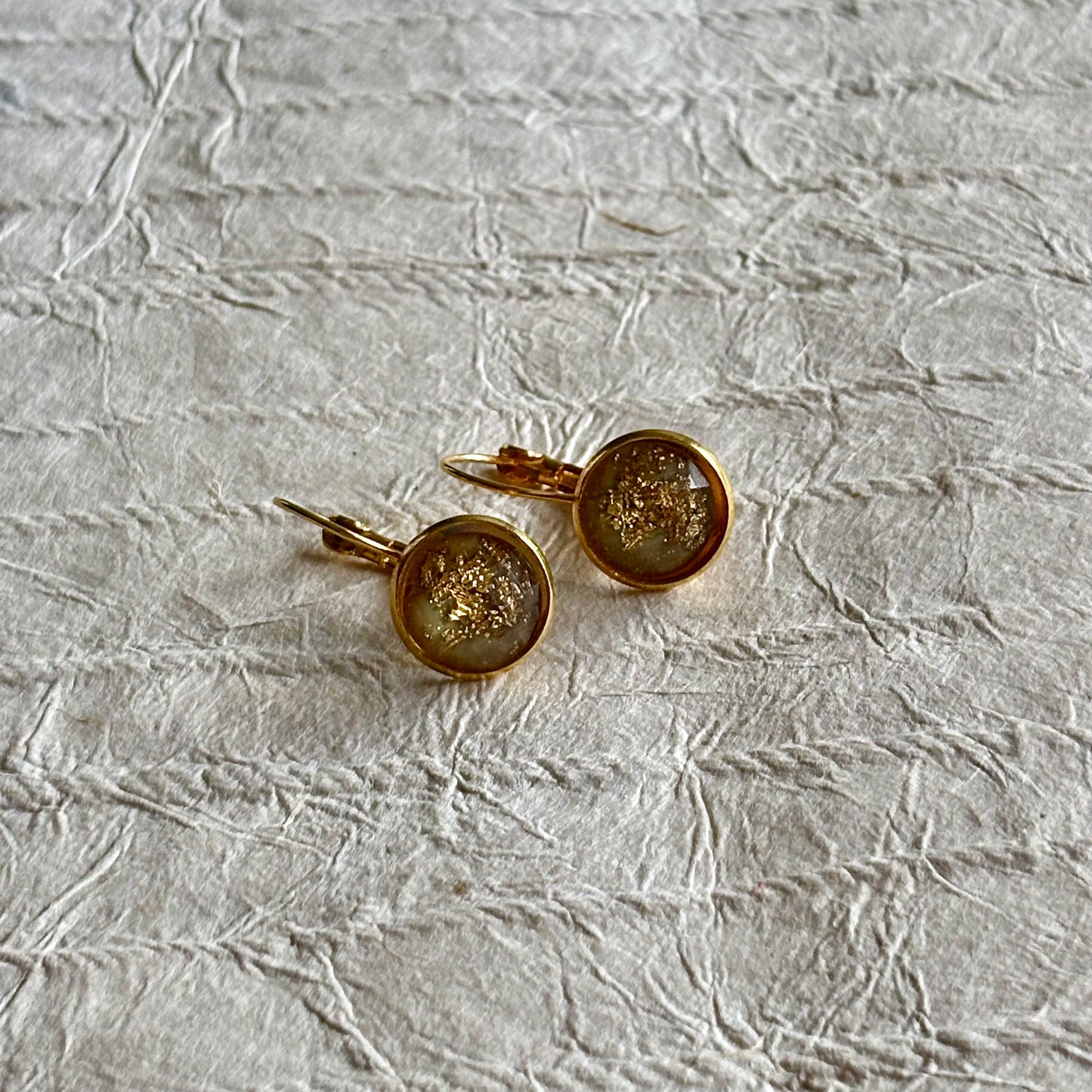 Cynthia Stud & Lever-back Cabochon Earrings