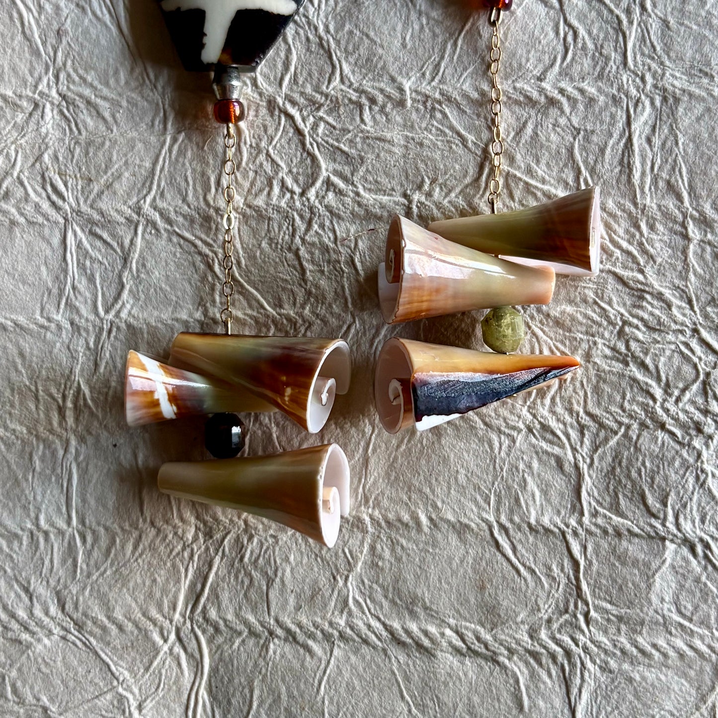 Natasha Seashell Dangle Earrings