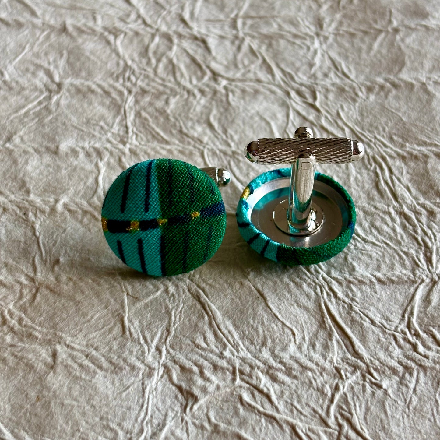 Romare Cufflinks & Lapel Pin