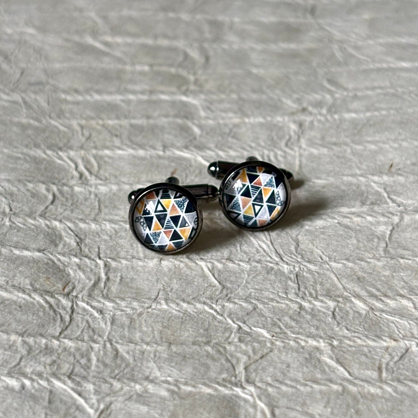 Isaac Cabochon Cufflinks