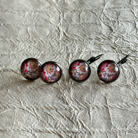 Palesa Stud & Lever-back Cabochon Earrings